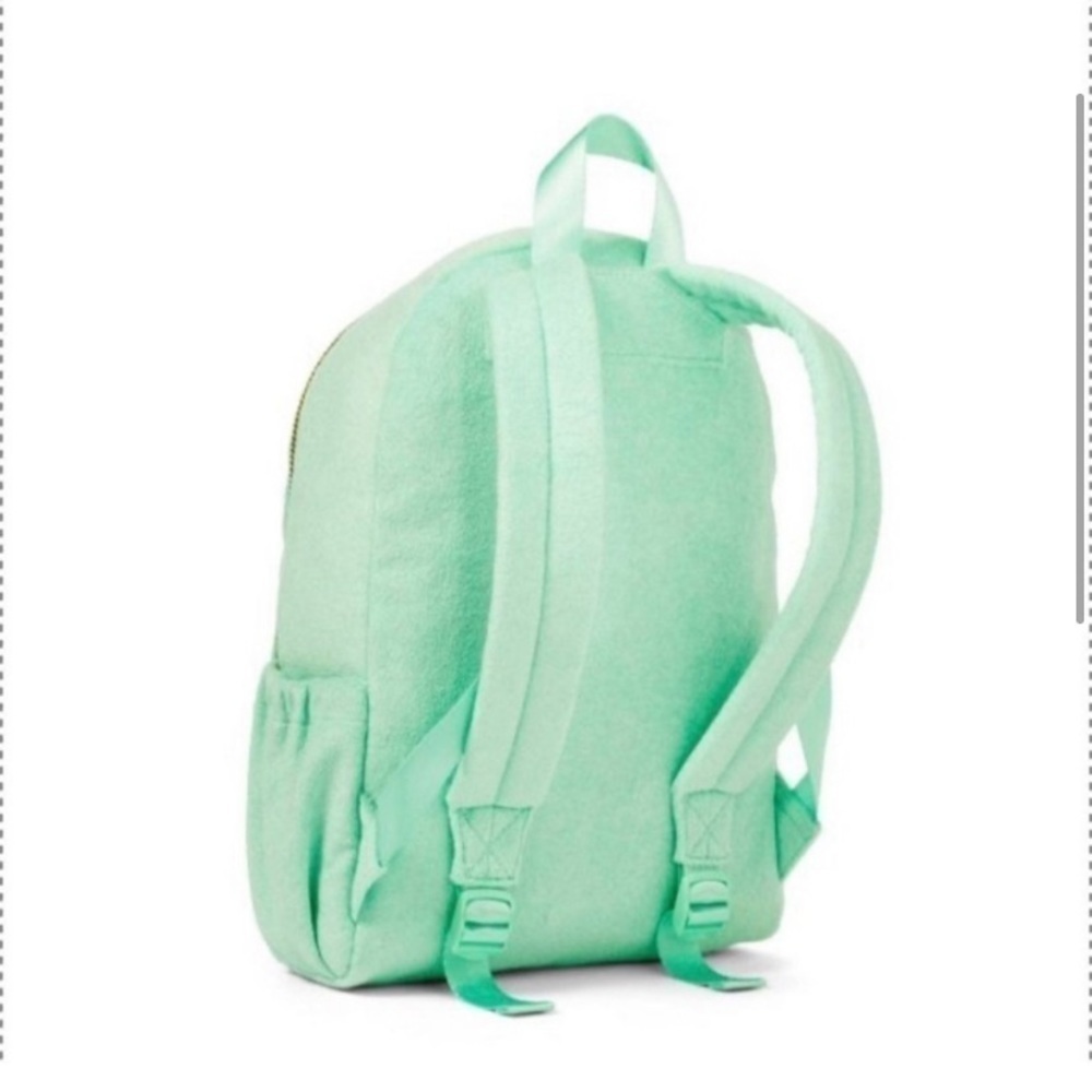 Stoney Clover Lane x Target Teal Terrycloth Backpack - Picture 2 of 6